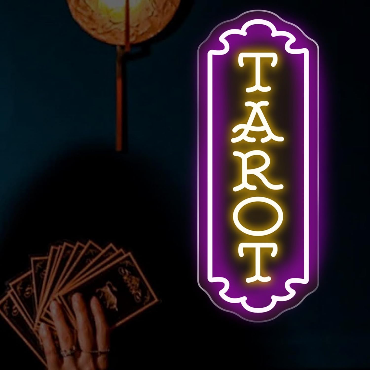 Led Lighting Wall Decor - Tarot Neon Burcu USB Powered Mistik