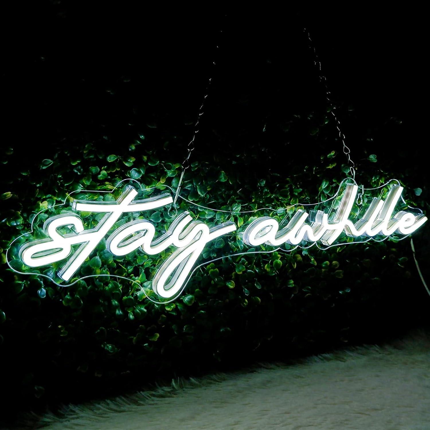 Led Lighting Wall Decor - Bir süre kalın Neon Tabelalar USB