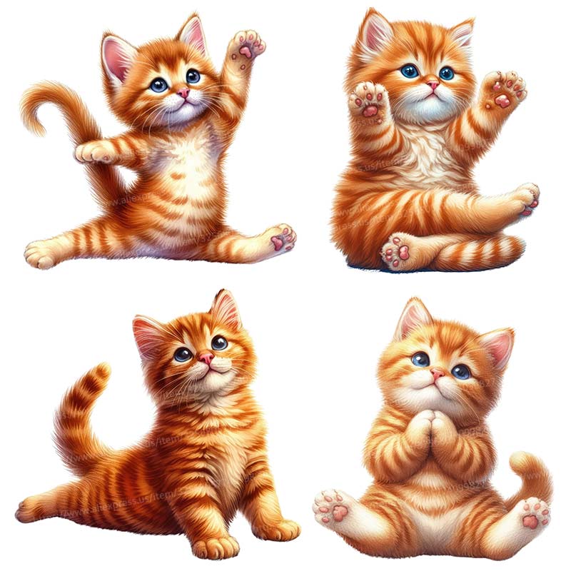 Lighting Mcqueen Bedroom Decor - Yoga kedi duvar Sticker çıkarılabilir ev