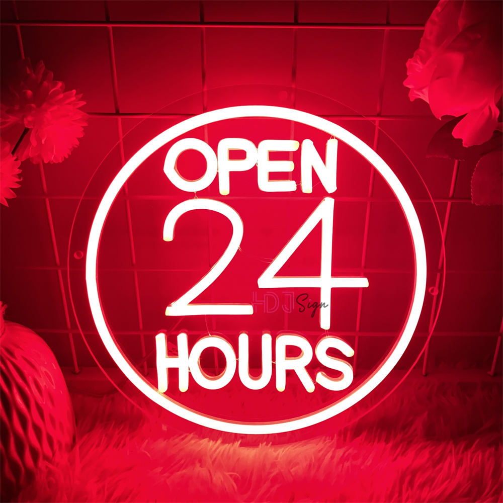 Decor Lighting Opening Hours - Neon Led Tabelalar açık 24 saat