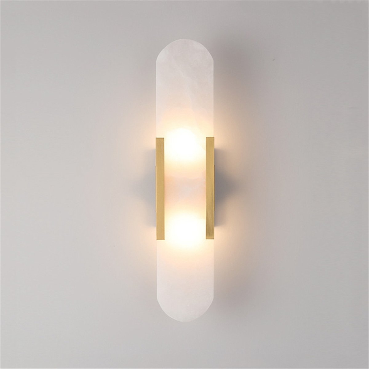 Decor Lighting & Decor Fires - 【~ Yeni FDDT】Doğal Mermer Duvar Lambası,