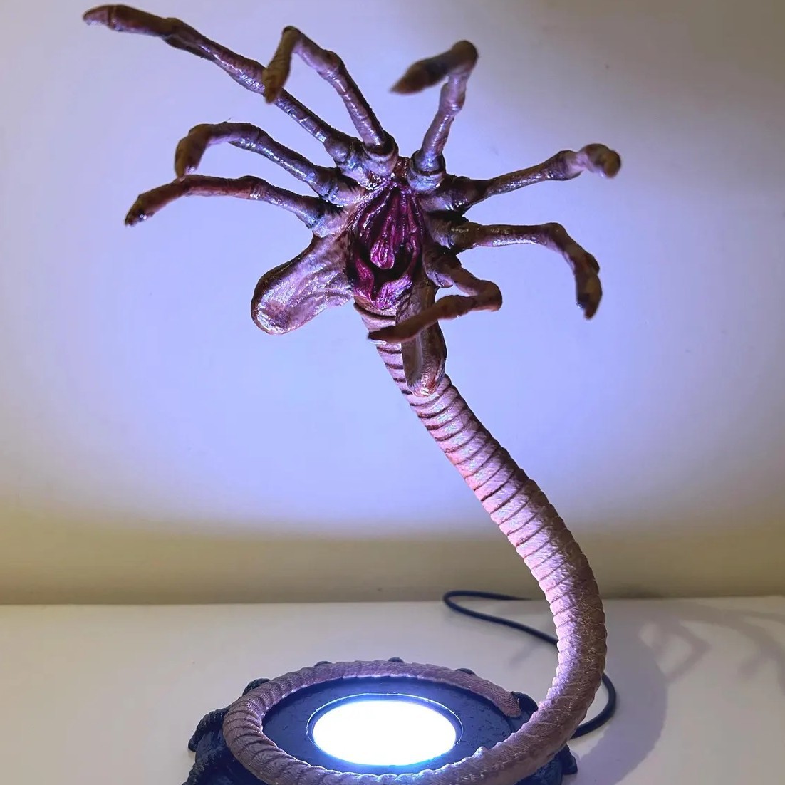 Lighting Decor Home - Uzaylı Facehugger Lambası Gece Lambası, LED