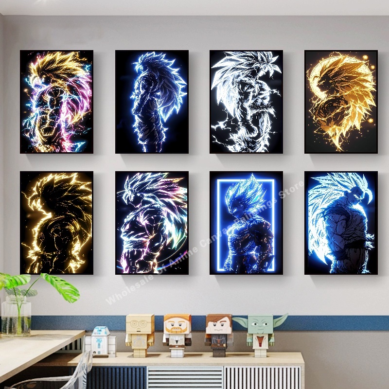 Lighting Home Decor Items - Anime Dragon Ball Wukong Neon Işık