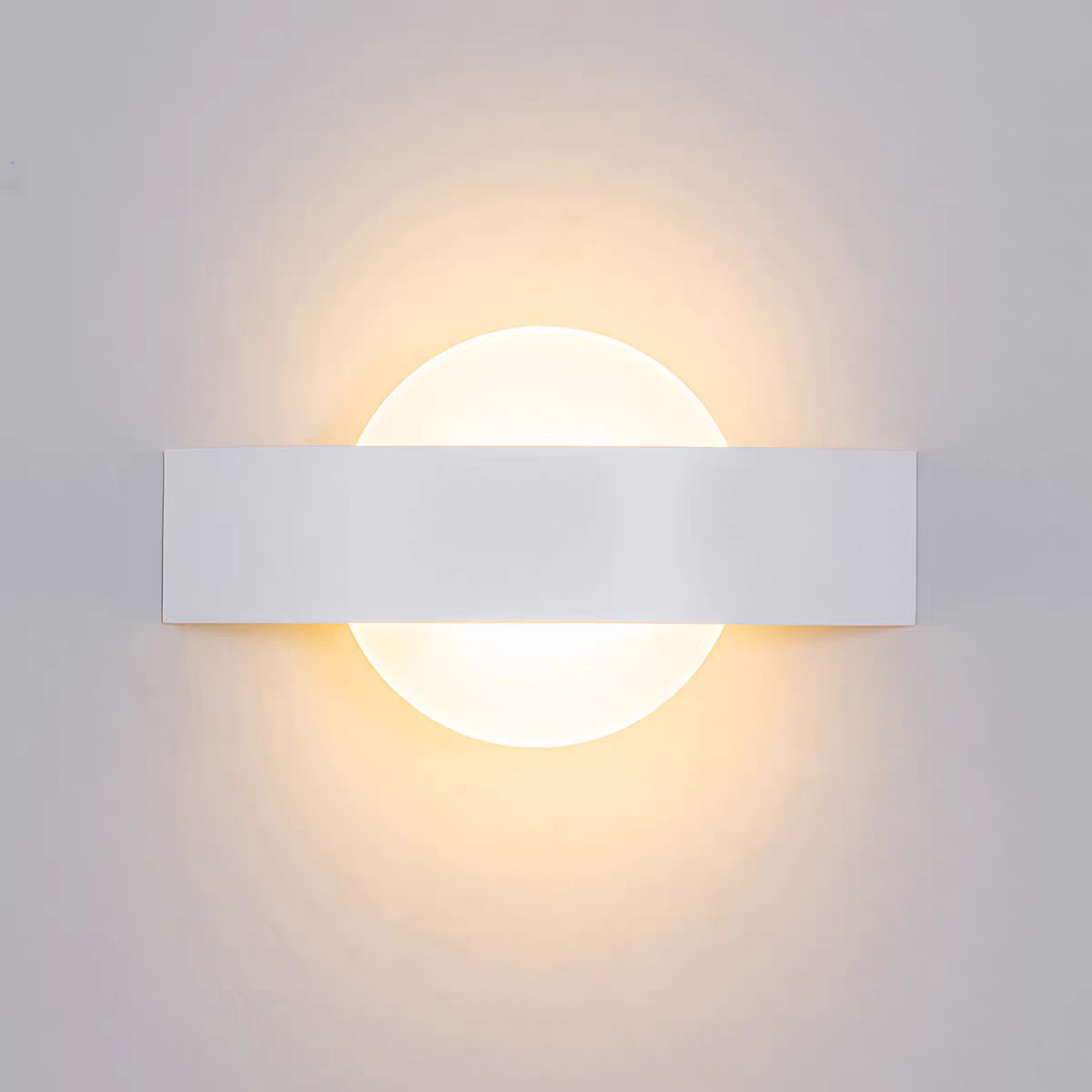 Geometric Lamp Shade - LED Akrilik Duvar Lambası Modern Minimalist
