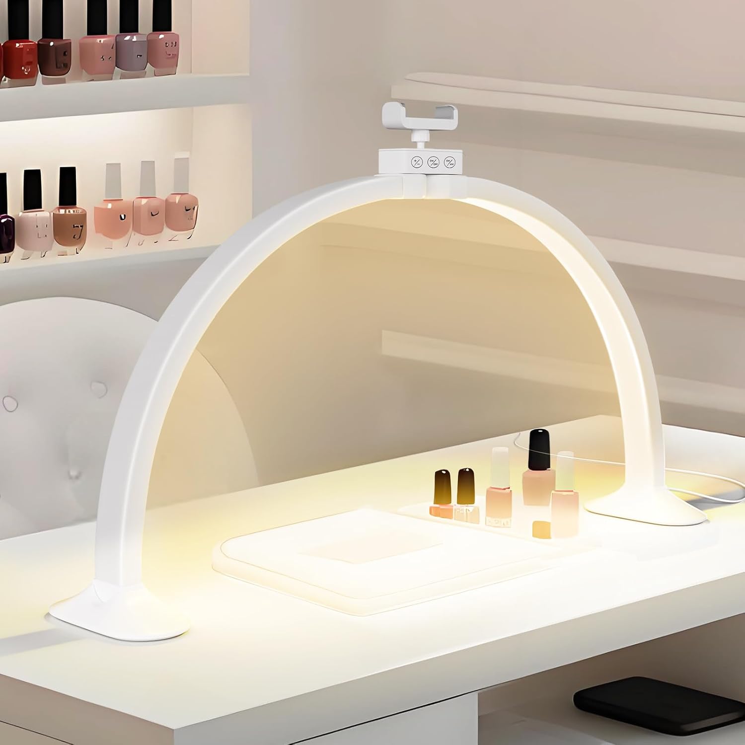Led Moon Lamp - Yarım Ay Işığı U Şeklinde Tırnak