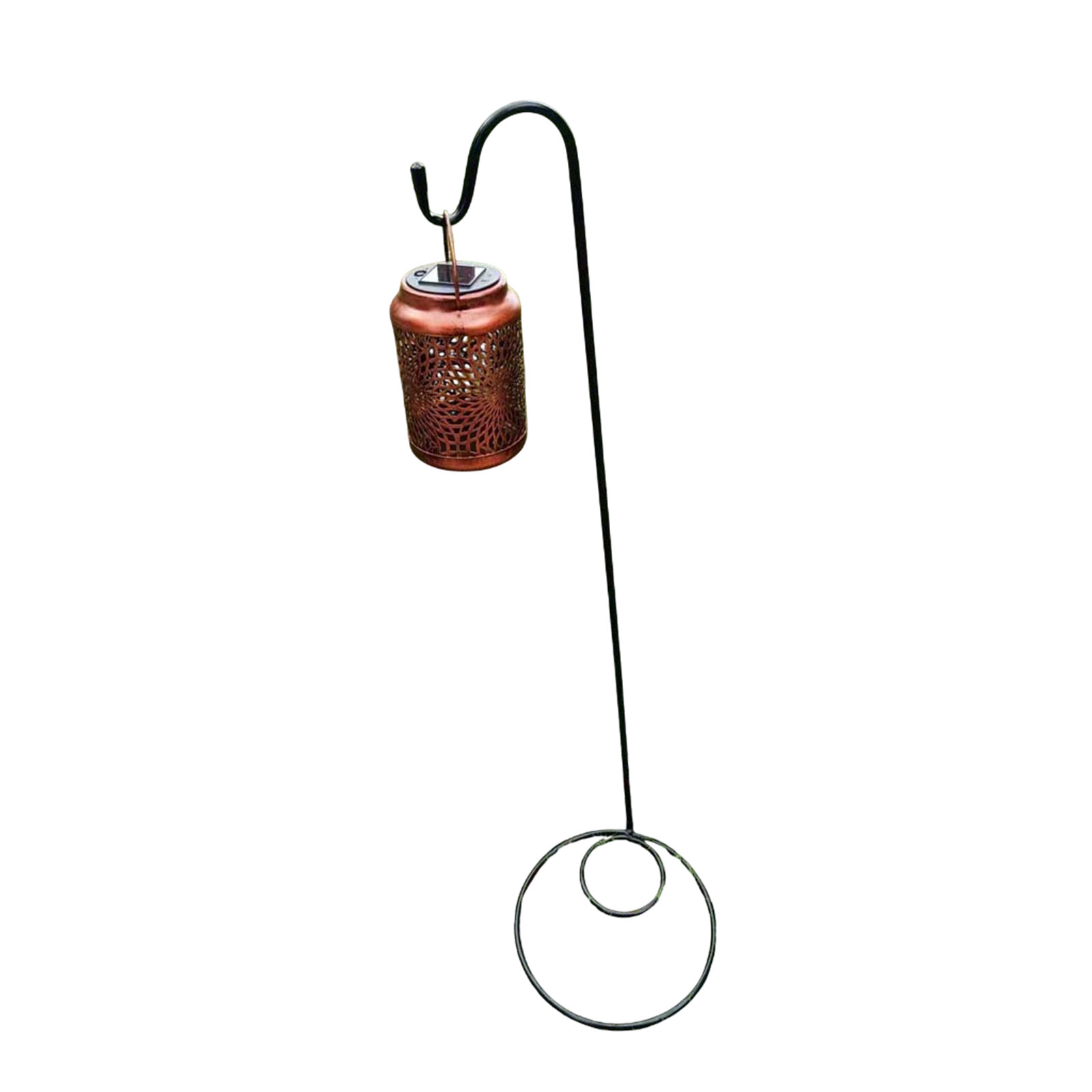 Lighting Decoration Stand - Paslanmaya Dayanıklı Demir Çoban Kancası Bahçe