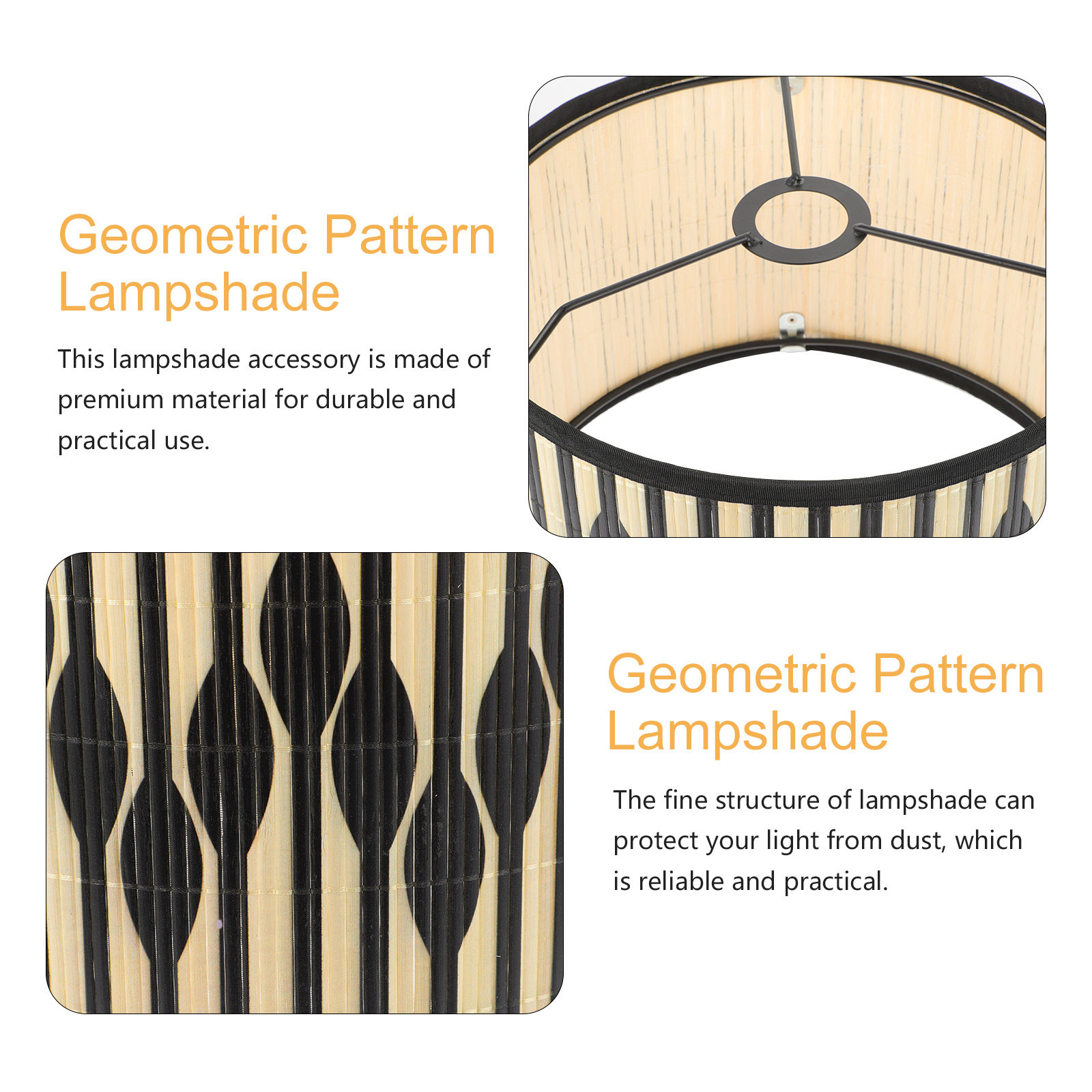 Bambu Lamba Gölgeliği, Geometr - Geometric Lamp Shade incelemesi ve fiyatı