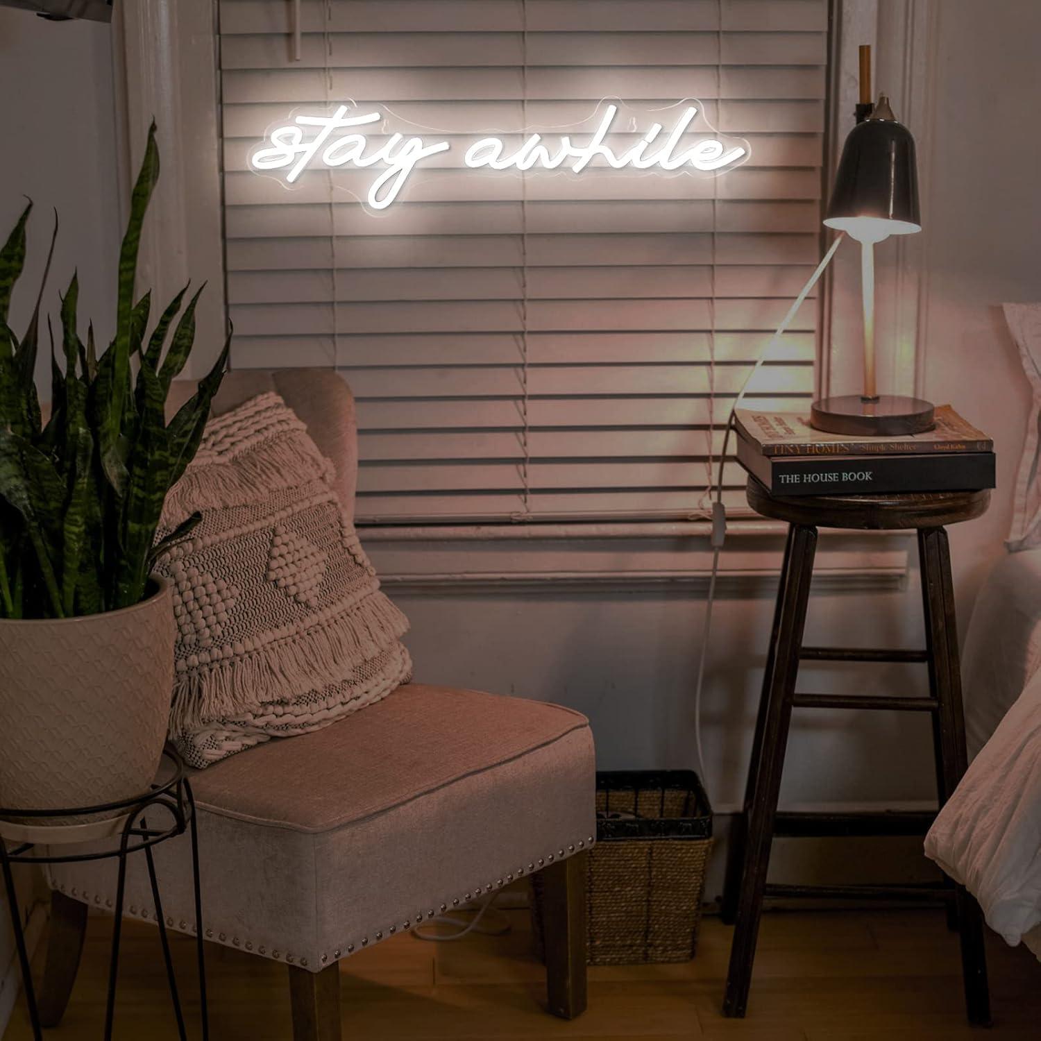 Bir süre kalın Neon Tabelalar  - Led Lighting Wall Decor incelemesi ve fiyatı