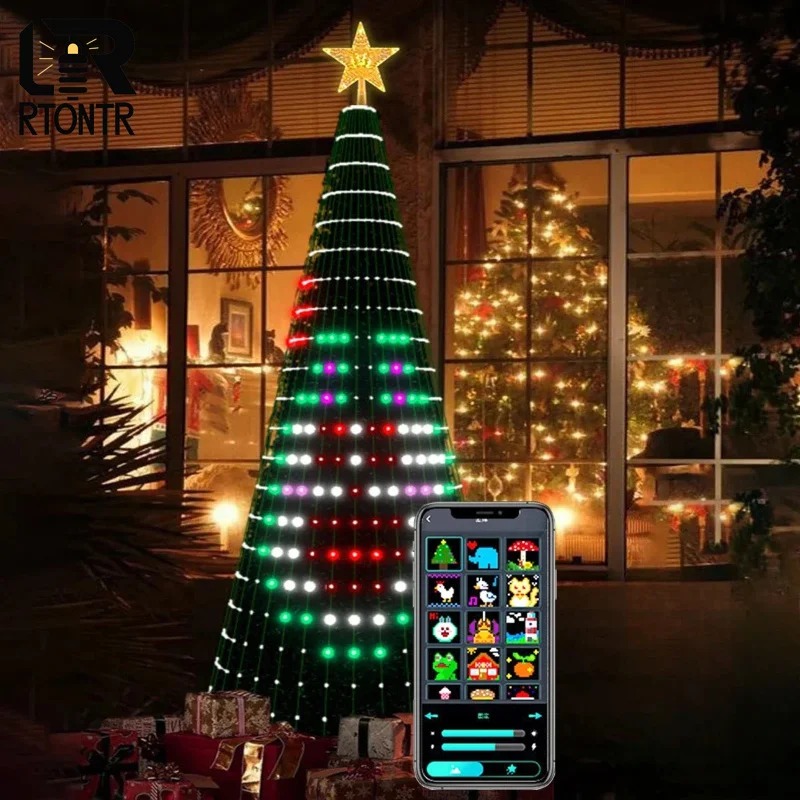 Noel Yıldızı Ağaç Işıkları RGB - Lighting Decor Home incelemesi ve fiyatı
