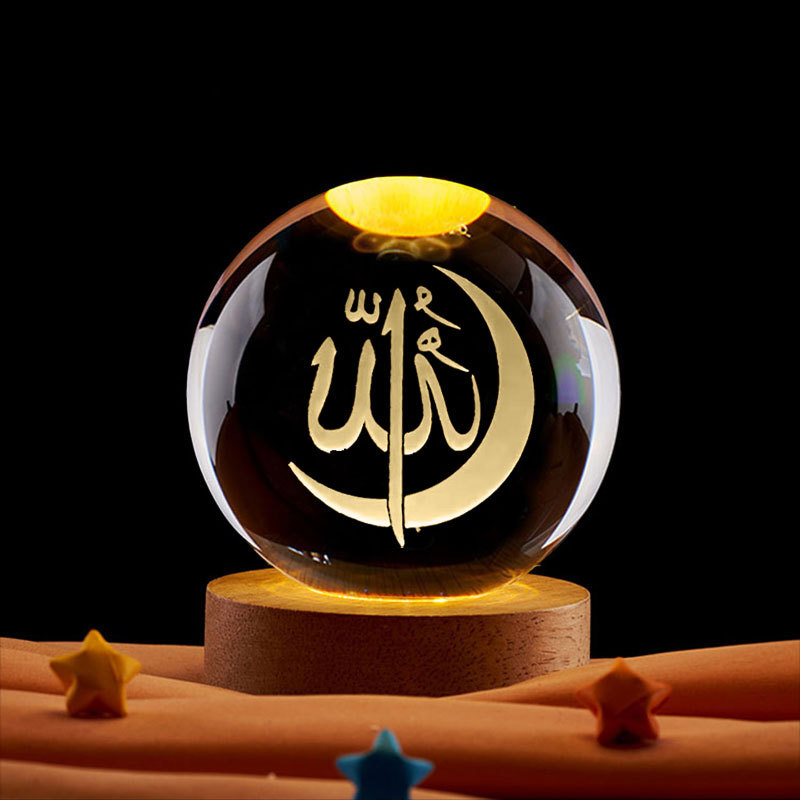 Ramazan Dekorasyonu 3D Kristal - Led Moon Lamp incelemesi ve fiyatı