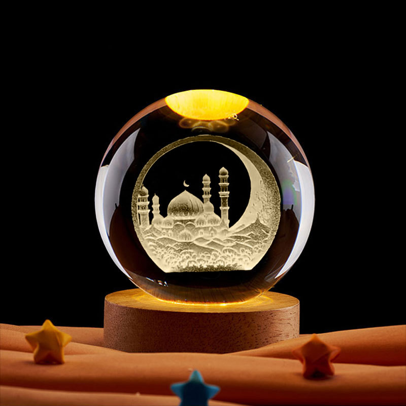 Ramazan Dekorasyonu 3D Kristal - Led Moon Lamp incelemesi ve fiyatı