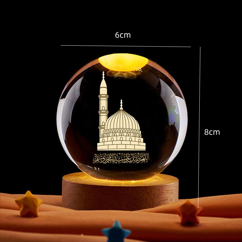 Ramazan Dekorasyonu 3D Kristal - Led Moon Lamp incelemesi ve fiyatı