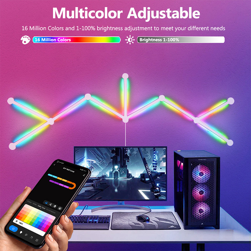 Akıllı RGB Duvar Lambası, Müzi - Led Lighting Wall Decor incelemesi ve fiyatı