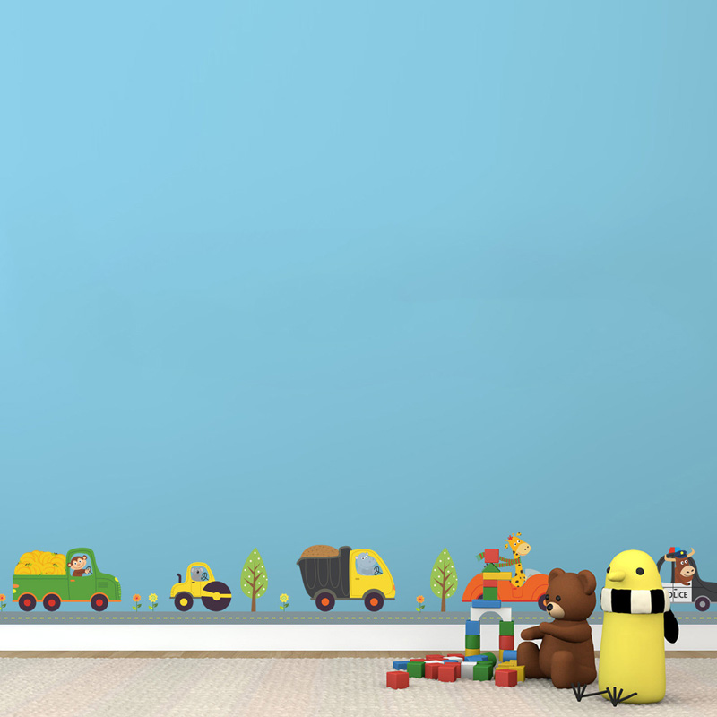 Karikatür Hayvanlar Araba duva - Lighting Mcqueen Bedroom Decor incelemesi ve fiyatı