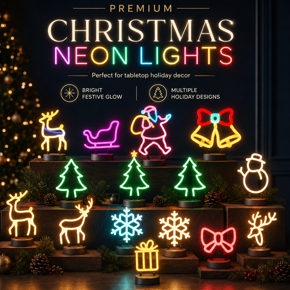 Noel Dekorasyonu LED Neon Işık - Led Lighting Wall Decor incelemesi ve fiyatı