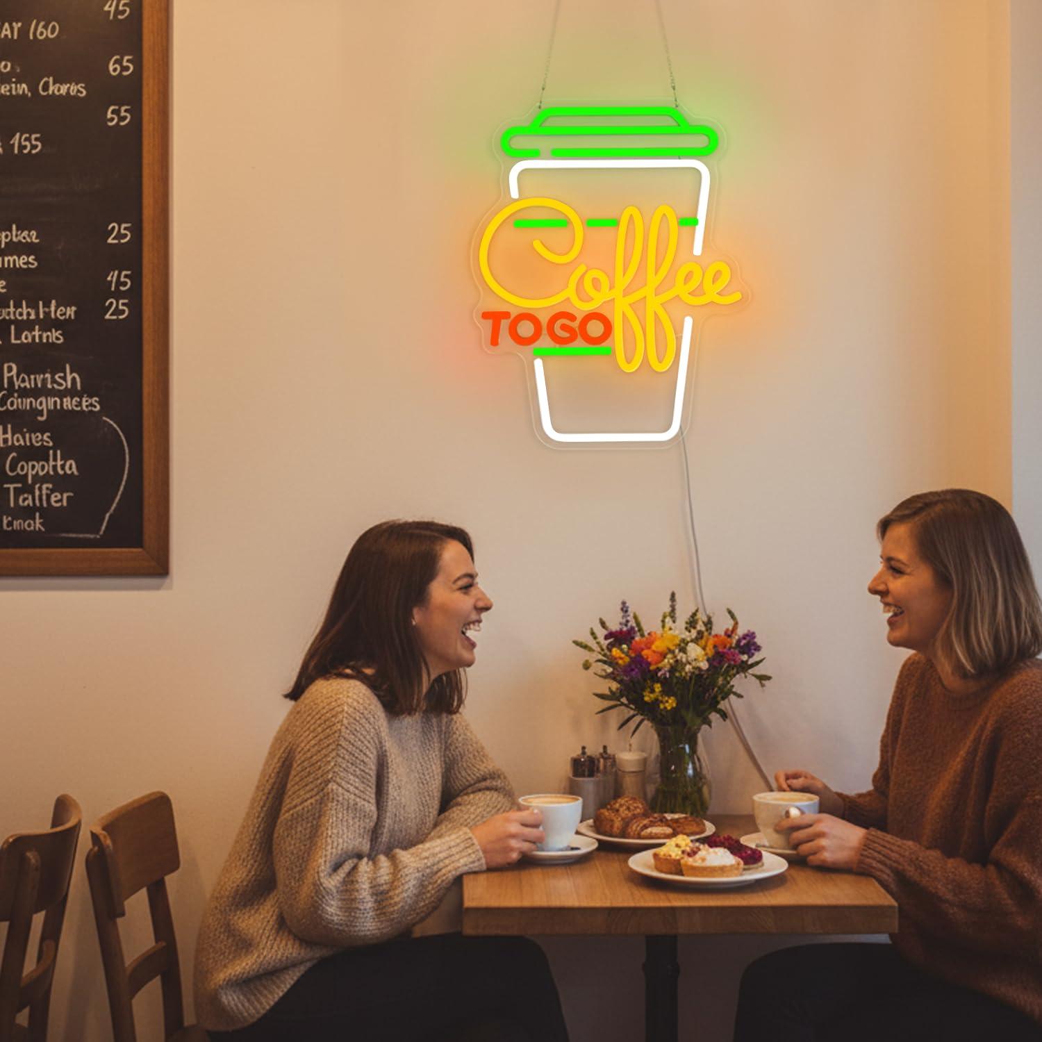 Kahve Neon Tabelası USB Kısıla - Lighting Decor Home incelemesi ve fiyatı