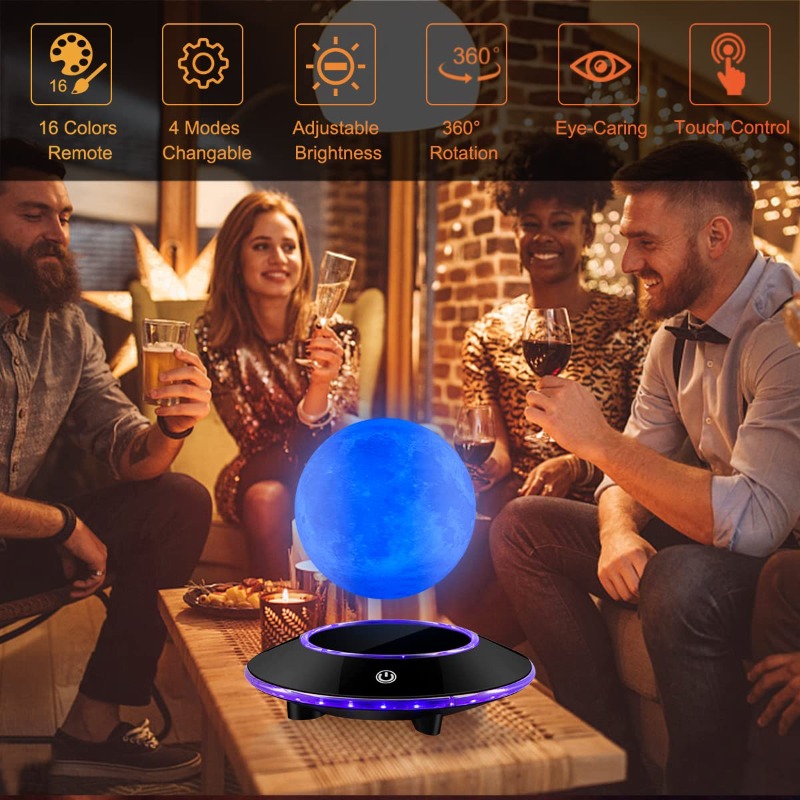 Havada Duran Ay Lambası, Dönen - Led Moon Lamp incelemesi ve fiyatı