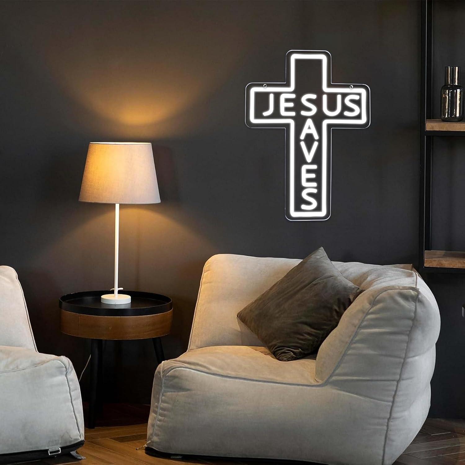 İsa Kurtarıcı Haç Neon Tabelal - Led Lighting Wall Decor incelemesi ve fiyatı
