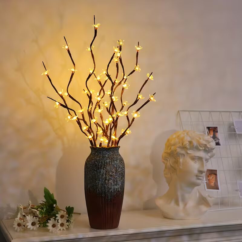 1/2 adet 20LED kiraz çiçeği ağ - Lighting Decor Home incelemesi ve fiyatı