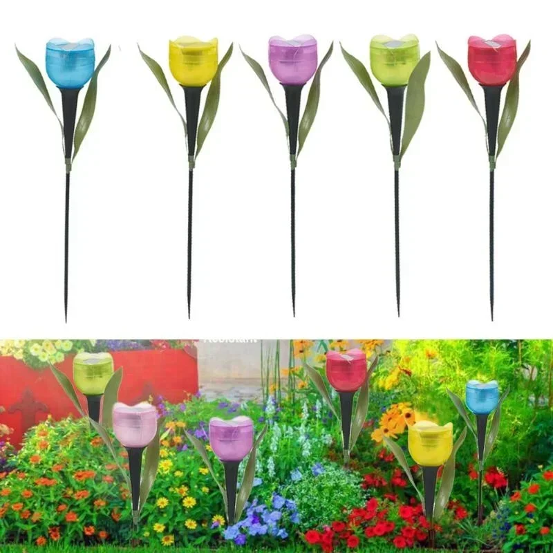 1 adet bahçe lale çiçek şekli  - Lighting Decoration Stand incelemesi ve fiyatı