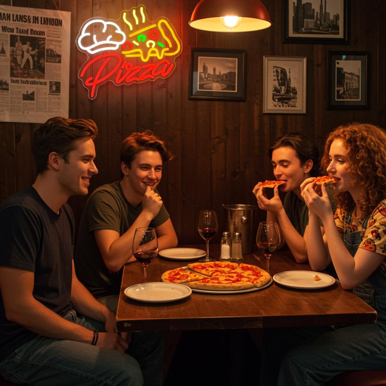 Pizza Neon Tabelası Renkli Piz - Led Lighting Wall Decor incelemesi ve fiyatı