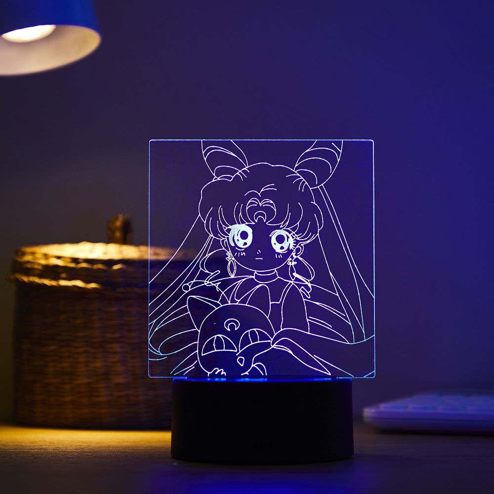 Çizgi film karakteri Tsukino U - Led Moon Lamp incelemesi ve fiyatı
